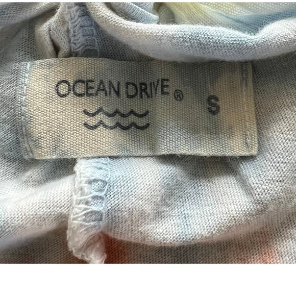 DAYTONA BEACH Sz S Racer Back Tank Tie Dye Back Knot Summer Festival Florida - Picture 4 of 5